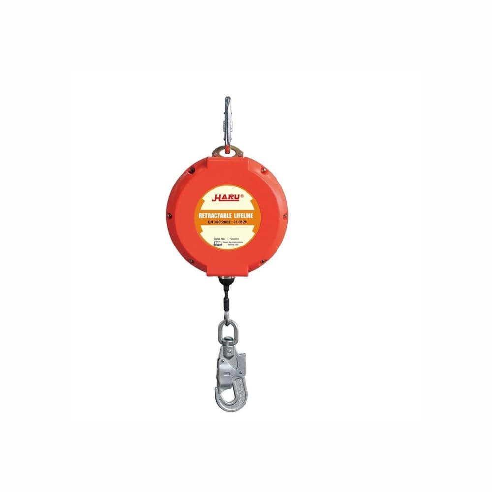 Haru Safety Dispositivo Anticaida Retractil 4.8mm * 15 MT En Cable