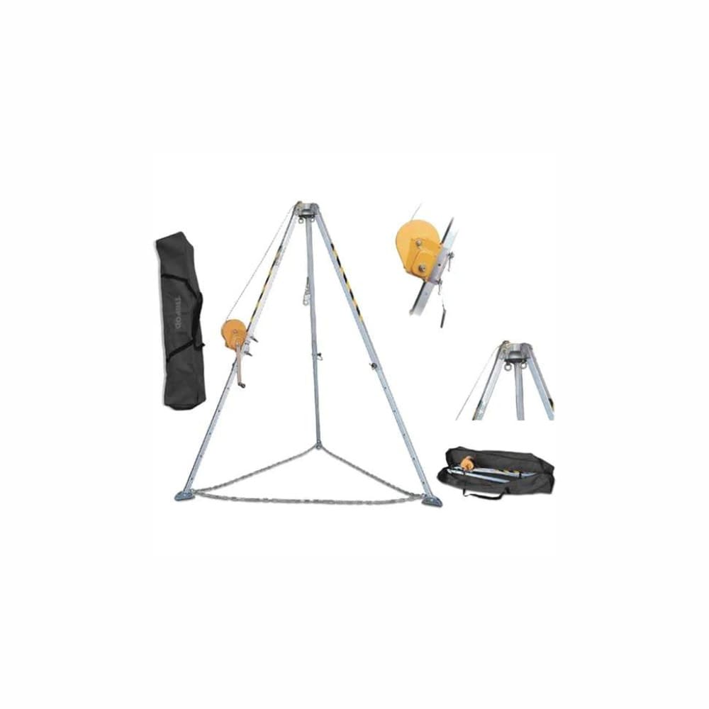 Haru Tripode Aluminio Aeronautico mas Winche de 20 mts