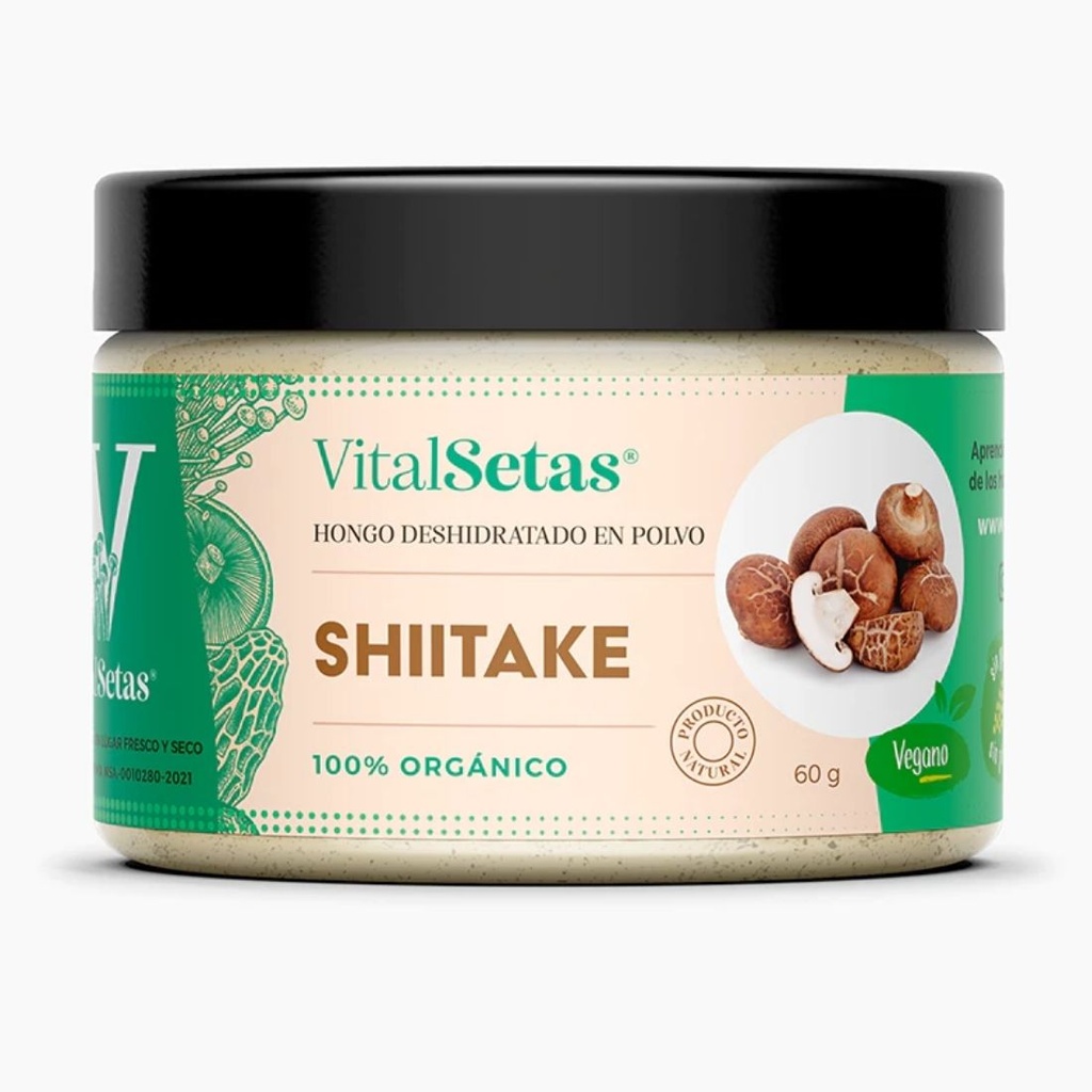 Hongo Deshidratado Shiitake - Vital Setas
