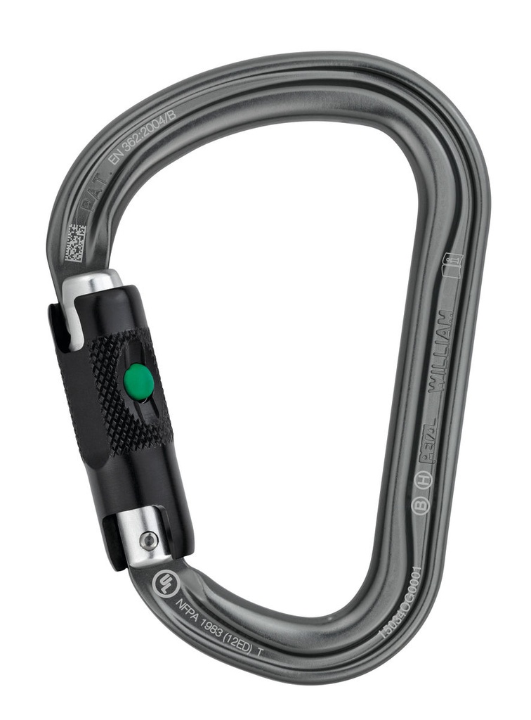 Mosquetón de Seguridad William Ball Lock - Petzl