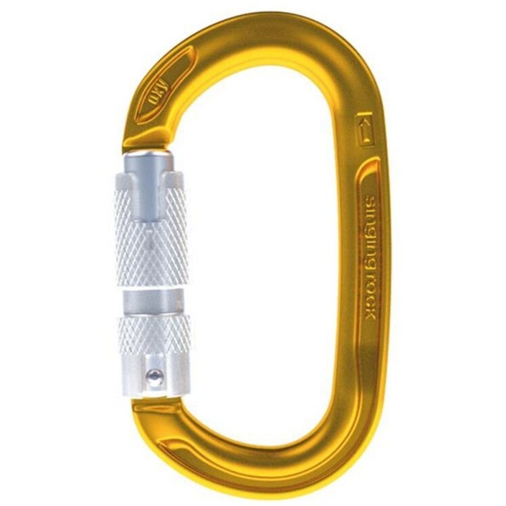 Mosquetón de seguridad oval aut doble  Oxy - Singing Rock (copia)
