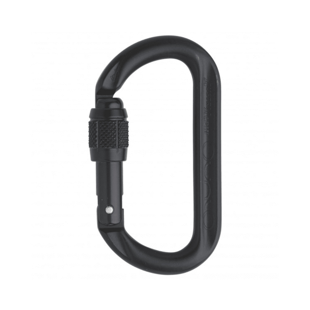 Mosqueton Seguridad Rosca OVALO GI 24kN - AustriAlpin