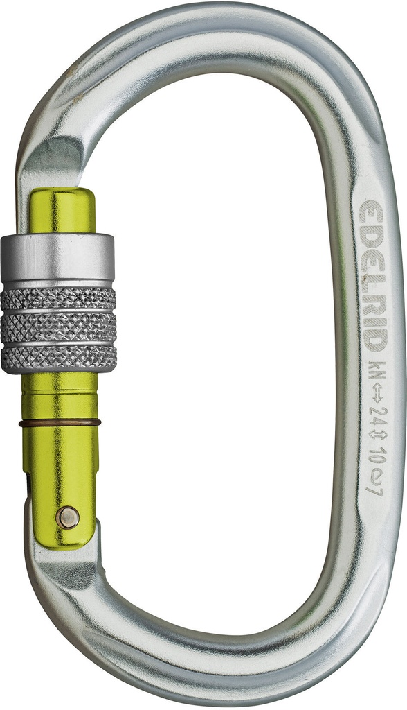 Mosquetón de Seguridad Oval Power 2400 Screw / Edelrid