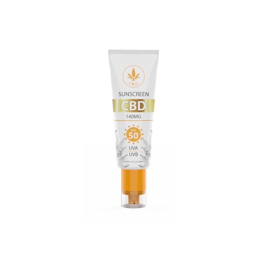 Protector Solar en Crema CBD 140 mg / 50+ SPF - Okii