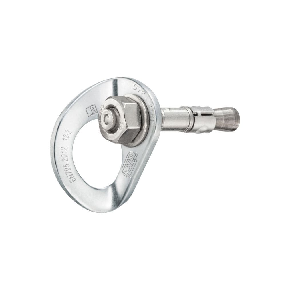 Chapa con Bolt Coeur Acero Inox - Petzl