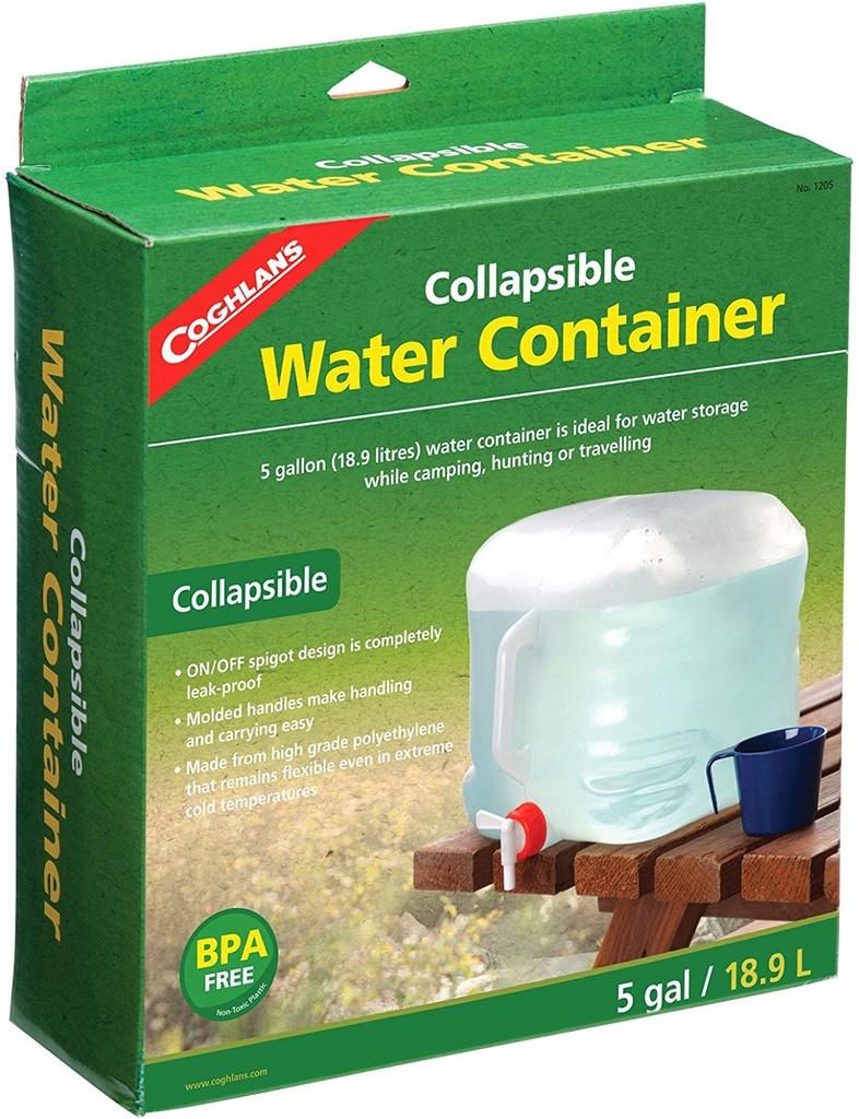 Contenedor de Agua Water Container / Coghlans