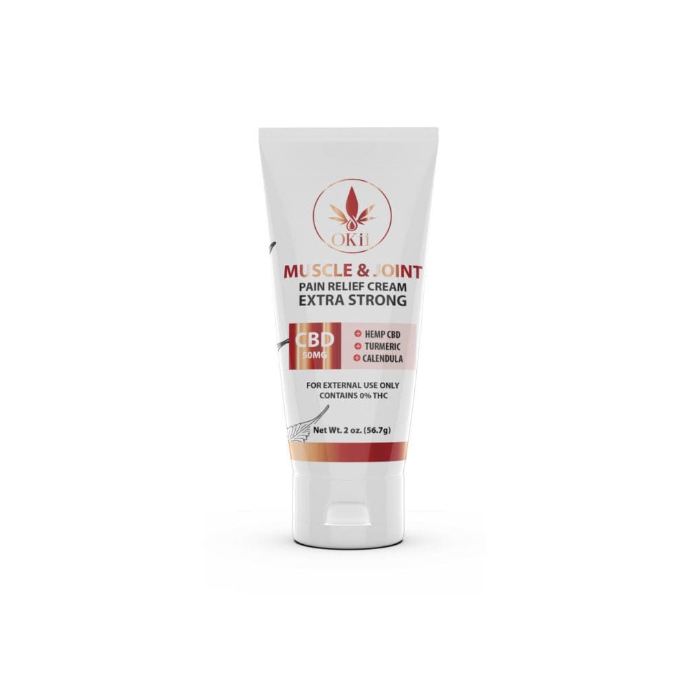 Crema para Dolor Muscular CBD 50mg - Okii