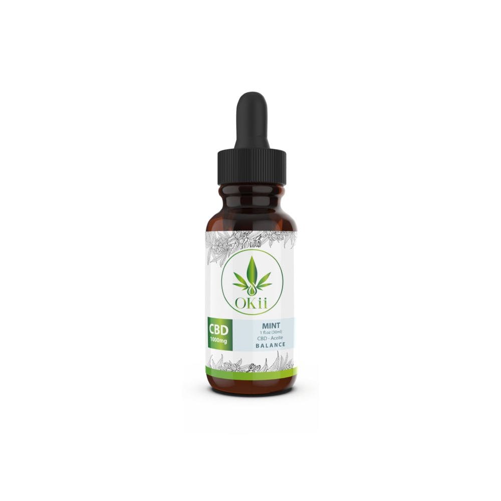Gotas Aceite Balance Sabor Menta CBD 1000mg – Okii