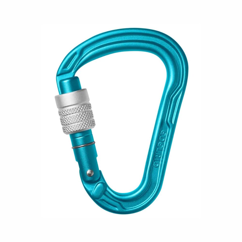MOSQUETON ROSCA ALUMINIO HMS -HM