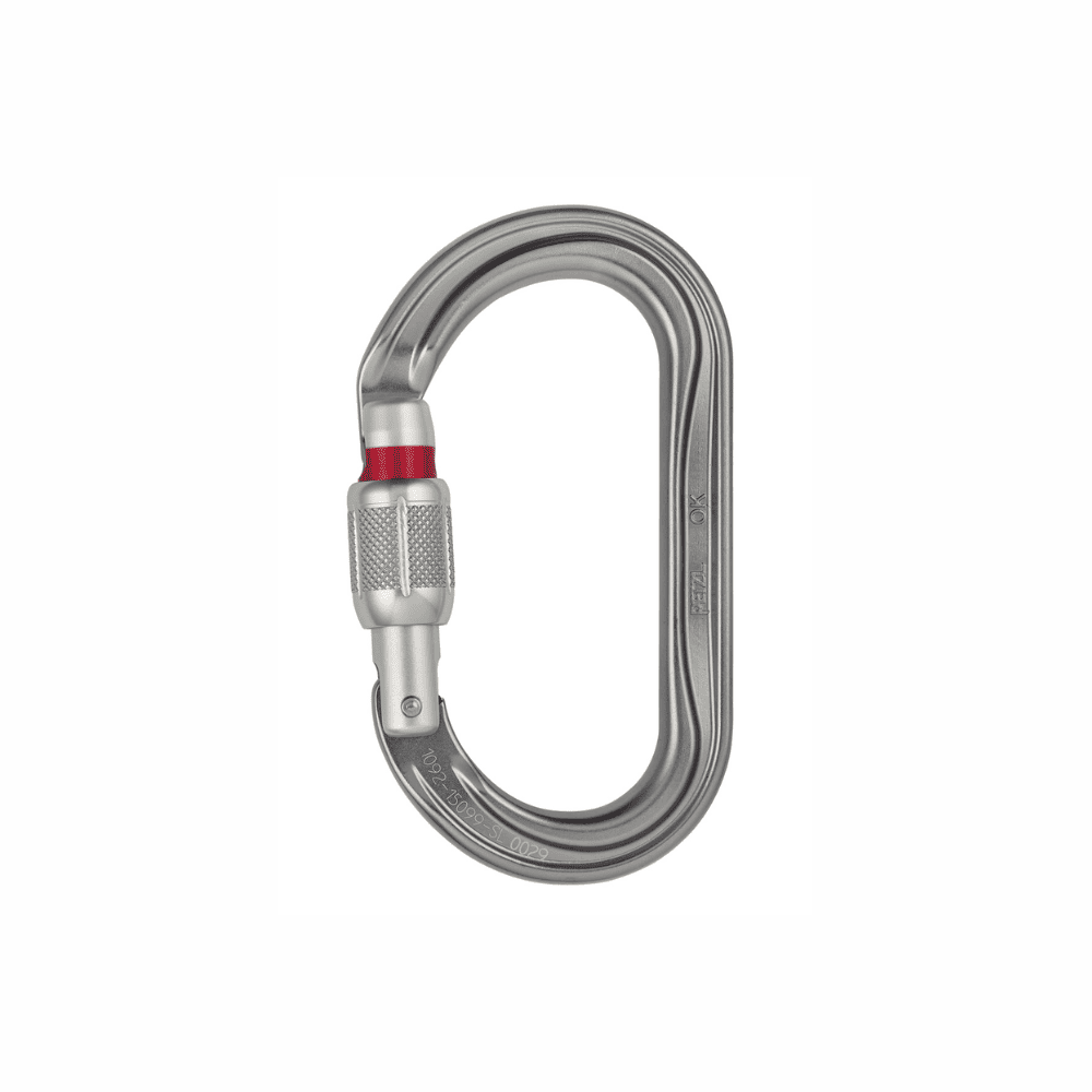 Mosqueton Ok Screw Lock - Petzl