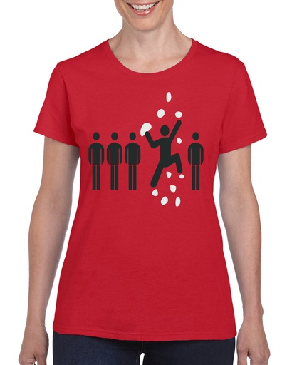 Camiseta Wo Climbing / Monodedo