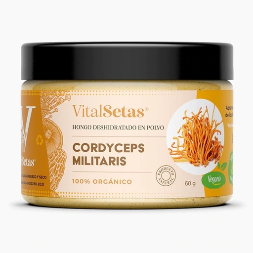 Hongo Deshidratado Cordyceps Militaris - Vital Setas