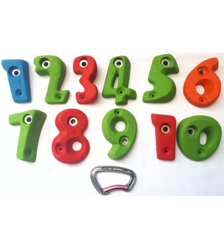 [PKSPI000011] Set de Presas Números / Picky Holds